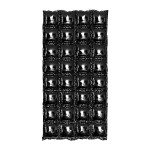 Square Foil Balloon Supplier - Four Rows Halloween Birthday Decor