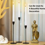 Candle Stick Holder Supplier - Rose Gold Tall Rustic Taper Iron