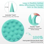 头皮按摩器厂家-理发店家用洗发刷