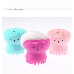 面部洗涤刷厂家-便携章鱼去角质刷