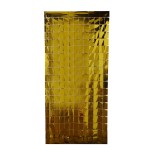 Gold Foil Curtain Supplier - 1*2M Shimmer Backdrop Party Event
