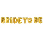 Bachelor Party Balloon Factory - Bride-to-Be Aluminum Film Letter Set