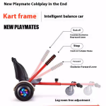 Electric Balance Cart Factory - 7-10 Inch Square Three-Wheel Frame