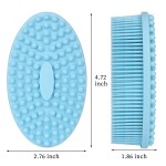 Body Scrubber Factory - Silicone Exfoliating Sponge Bath Brush