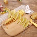 Potato Cutter Factory - Manual Whirlwind Slicer Kitchen Chopper