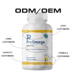 Lemon Omega-3 Softgels Factory - OEM Custom Brain Eye Health
