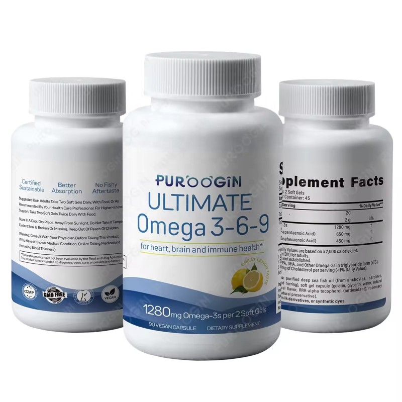 Omega-3 Fish Oil Softgels Factory - OEM Custom Strawberry DHA