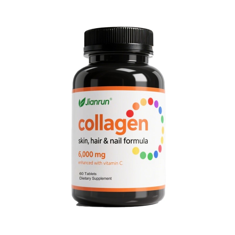 Vitamin C Collagen Capsules Factory - OEM Custom Hair Skin Nails