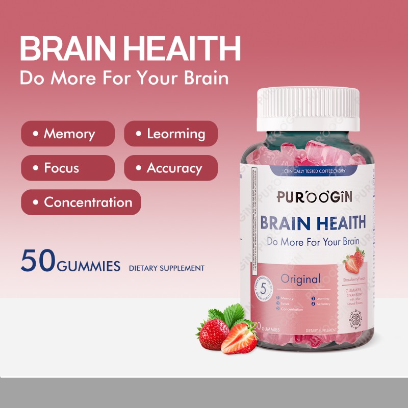 Brain Health Gummies Factory - OEM Custom Focus Cognitive