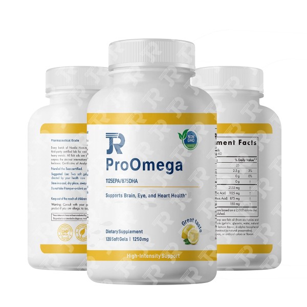Omega-3 Fish Oil Softgels Manufacturer - OEM Custom 1250mg EPA
