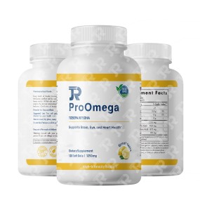 Lemon Omega-3 Softgels Factory - OEM Custom Brain Eye Health