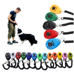 Pet Training Clicker Supplier - Manual Wrist Strap Ring Press
