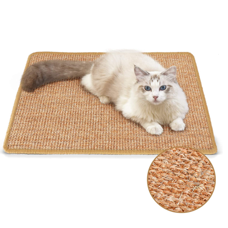 猫抓垫厂家-100%天然剑麻垫可定制尺寸