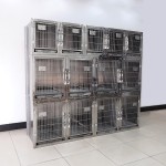 Veterinary Cage Supplier - Three-Storey Thirteen Compartments