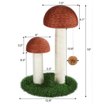 猫树厂家-天然剑麻蘑菇抓柱