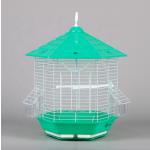 鸟笼厂家-铁金属金丝雀室内外简易