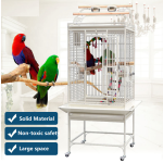 鹦鹉笼厂家-大号锻铁开合游戏顶