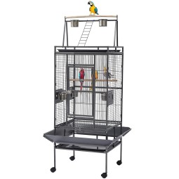 Bird Aviary Factory - Custom Big Cage on Wheels Outdoor