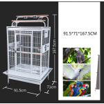 鸟笼厂家-加大号锻铁游戏顶