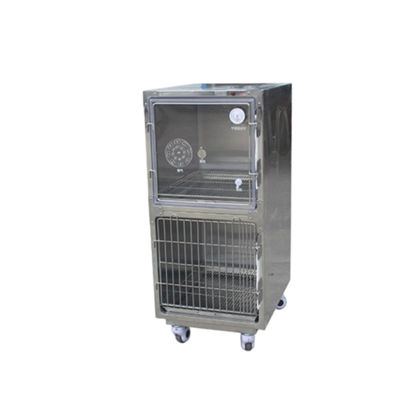 Pet Oxygen Cage Manufacturer - Two Compartment Temperature Control