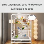 Bird Cage Supplier - Extra Large Stainless Steel Bite Resistant
