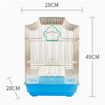 鸟繁殖笼厂家-铁质方形便携室内