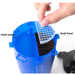 Dog Travel Bottle Supplier - 2 in 1 Food Water Storage Container