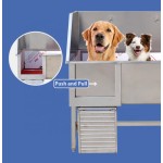Dog Washing Station Supplier - Stainless Steel with Ramp Faucet