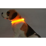 LED狗项圈厂家-USB充电发光安全项圈
