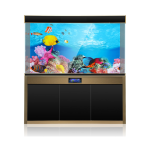 水族背景厂家-双面绘画背景