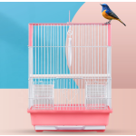 鹦鹉笼厂家-金属丝四色可选便携