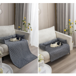 宠物沙发垫厂家-记忆海绵毛绒带枕头