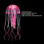 Aquarium Decorations Factory - Plastic Jellyfish Luminous Cylinder