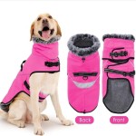 狗狗夹克厂家-防水寒冷天气反光条