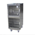 Cat Show Cage Manufacturer - Stainless Steel Two Door Oxygen Cage