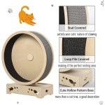 猫跑步机厂家-圆形仓鼠轮地毯跑道