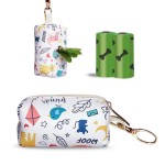 宠物废物处理器厂家-便携牵引带袋装拉链