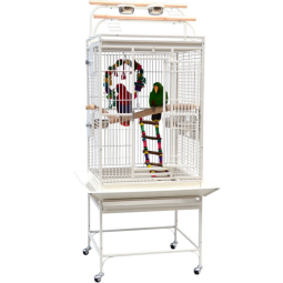 Parrot Cage Factory - Large Wrought Iron Open/Close Play Top
