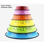 Pet Feeding Bowl Factory - Custom Logo Stainless Steel Rubber Base
