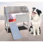 Dog Washing Station Supplier - Stainless Steel with Ramp Faucet