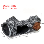 树脂水族装饰厂家-仿真沉木空心庇护所