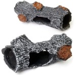 树脂水族装饰厂家-仿真沉木空心庇护所