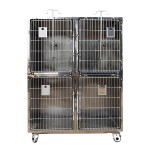 Veterinary ICU Cage Factory - Stainless Steel Sustainable Hospital