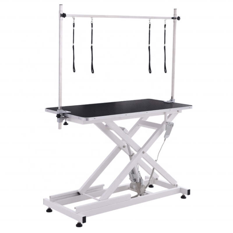 Pet Grooming Table Supplier - Electric Lifting with Arm