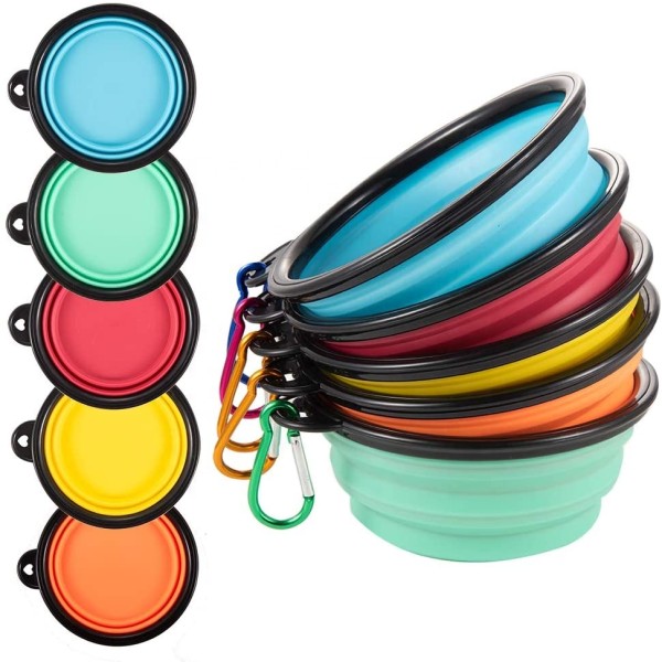 Pet Travel Bowl Supplier - BPA Free Food Grade Silicone Foldable