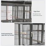 鸟笼厂家-三层可堆叠分隔繁殖笼