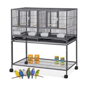 Bird Cage Factory - 1/2/3-Combo Stacker Divided Breeder Cage