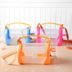 仓鼠旅行箱厂家-便携带水瓶可调带