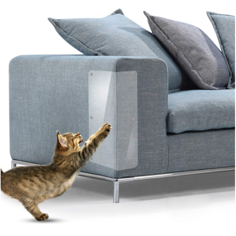 沙发防抓贴厂家-透明乙烯基自粘家具