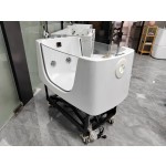 Pet Grooming Tub Supplier - Electric Lift with Wheels Spa Massage